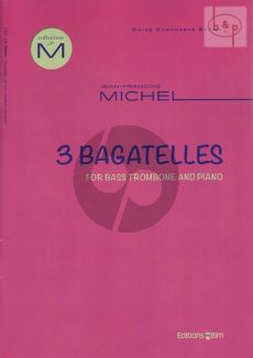 3 Bagatelles for Bass Trombone-Piano