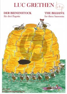 Die Bienenstock - The Beehive 3 Bassoons Score and Parts