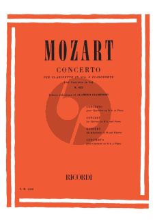 Mozart Concerto A-major KV 622 (Bb Clarinet) (Giampieri)