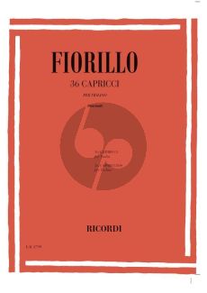 Fiorillo 36 Studies (Caprices) (Borciani)