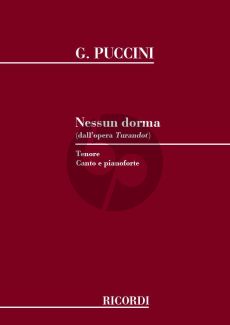 Puccini Nessun Dorma Tenor (Turandot)