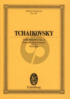 Tchaikovsky Symphony No.6 B-minor "Pathetique" (CW 27) Orchestra Study Score (edited by Thomas Kohlhase)