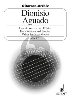 Aguado Leichte Walzer und Etuden Gitarre (Walter Wilhelm Goetze)