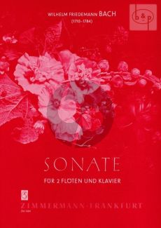 Sonate D-dur Falck 47 (2 Flutes-Piano)