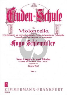 Schlemuller Etuden-Schule Vol.2 Violoncello (Wolf)