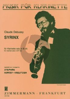 Debussy Syrinx Clarinet[A/Bb]) solo