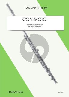 Beekum Con Moto (106 Short Technical Studies) Flute