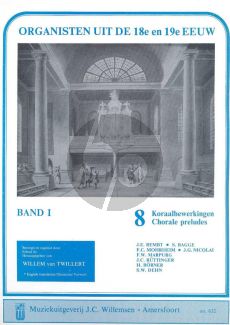 Organisten uit de 18e en19e Eeuw Vol.1 (Willem van Twillert)