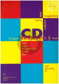 CD-Session - 10 Pieces Rock, Reggae, Boogie & Blues and Sambafor C Instruments Book with Cd)