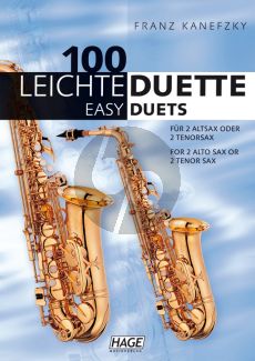 100 Leichte Duette für 2 Saxophone