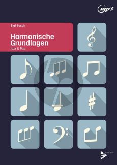 Busch Harmonische Grundlagen (Jazz & Pop) (Lehrbuch mit MP3)
