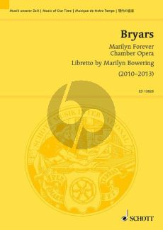 Bryars Marilyn Forever (Chamber opera) Study Score