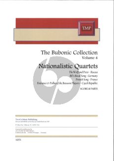 Bubonic Collection Vol.4 Nationalistic Quartets 4 Bassoons (Score/Parts)