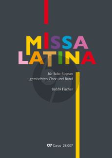 Fischer Missa latina Sopran solo-SATB-Instrumente Partitur