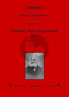 Herzog Orgelwerke Band 7 Grossere freie Orgelwerke Band 2 (ed. Konrad Klek)