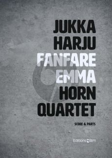 Harju Fanfare Emma Suite 4 Horns (Score/Parts)