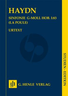 Haydn Sinfonie g-moll Hob. I:83 (La Poule) Studienpartitur (Hiroshi Nakano)
