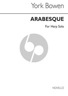 Bowen Arabesque for Harp