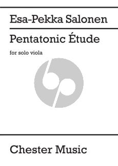 Salonen Pentatonic Etude for Viola solo