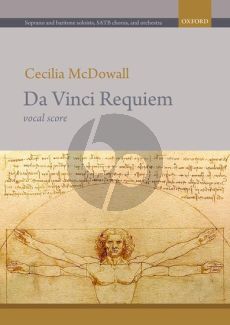 McDowall Da Vinci Requiem Soprano and Baritone soli-SATB-Orchestra (Vocal Score)