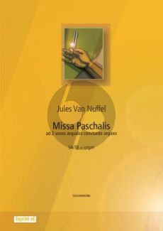 Nuffel Missa paschalis SA/TB met Orgel (Partituur)