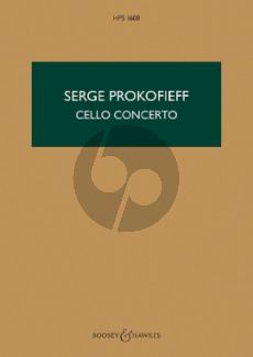 Prokofieff Concerto e-minor Op. 85 Violoncello and Orchestra (Study Score)