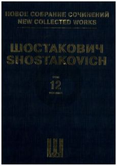 Shostakovich Symphony No.12 Op.112 Fullscore (The New Collected Works. Vol. 12)