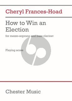 Frances-Hoad How to Win an Election Mezzo-Soprano and Bass Clarinet (Score)