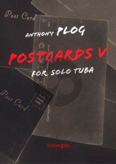 Plog Postcards V for Tuba Solo