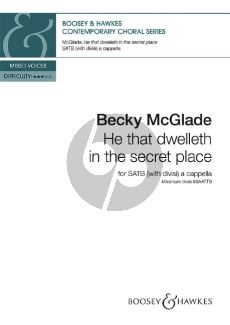 McGlade He that dwelleth in the secret place SATB (with divisi)