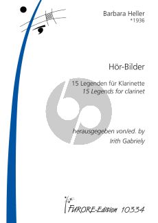 Heller Hor-Bilder (Soundpictures) fur Klarinette Solo Buch mit Cd (Herausgegeben von Irith Gabriely)