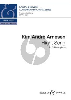 Arnesen Flight Song SSAA choir and Piano