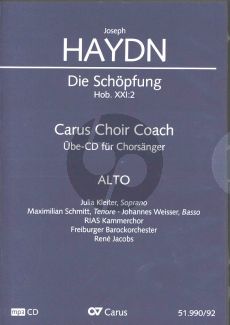 Haydn Die Schopfung Hob.XXI:2 Soli-Chor-Orch. Alt Chorstimme MP3-CD (deutsch) (Carus Choir Coach)