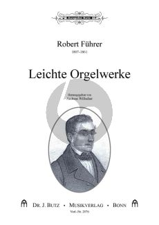 Fuhrer Leichte Orgelwerke Vol. 1 (herausgegeben von Andreas Willscher)