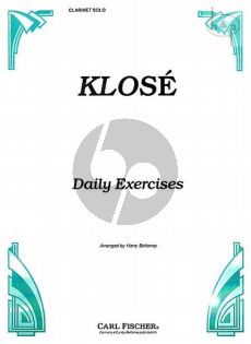 Daily Exercises for Clarinet