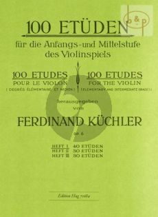 100 Etuden Op.6 vol.1 Violin