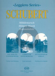 Schubert Military March for Youth String Orchestra Score and Parts (Transcribed by W. Fischhoff)