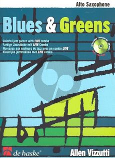Vizzutti Blues & Greens for Alto Saxophone (Bk-Cd) (grade 3)