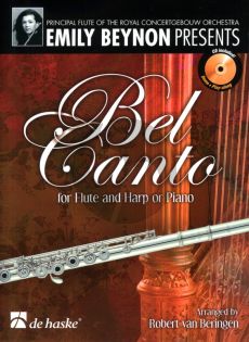 Beynon Bel Canto Fluit en Harp of Piano (CD with demo & play-along) (arr. Robert van Beringen)