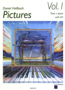 Hellbach Pictures Vol.1 fur Flote und Klavier Buch mit Cd