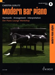 Gerlitz Modern Bar Piano (Piano Lounge Workshop) (Harmonik-Arrangement-Interpretation) (Book with Audio online)
