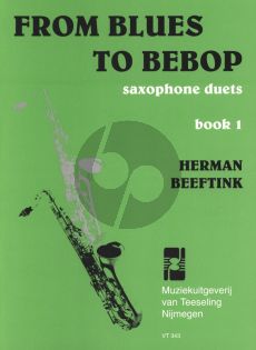 Beeftink From Blues to Bebop Vol.1 2 Saxophones Mixed