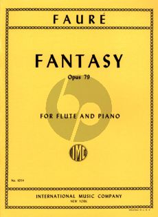 Faure Fantasy Op.79 for Flute and Piano