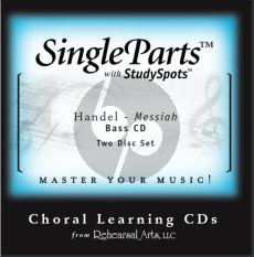 Handel Messiah HWV 56 Bass (2 CD Set) (English) (Single Parts)