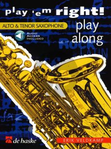 Play 'em Right - Play Along for Alto or Tenor Saxophone Book with Audio Online (grade 3)