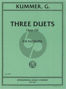 Kummer 3 Duets Op.132 2 Flutes