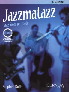 Bulla Jazzmatazz - Solos or Duets for Bb Clarinet (Bk-Cd) (interm.)