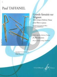 Taffanel Grande Fantaisie sur Mignon Flute-Piano (adv. grade 7) (Bernold)