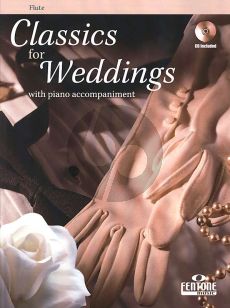 Album Classics for Weddings (Flute-Piano) (Book wth Cd)