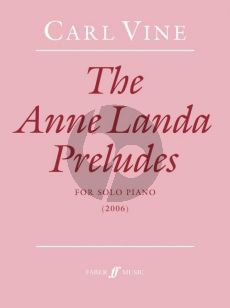 Vine Anne Landa Preludes Piano solo